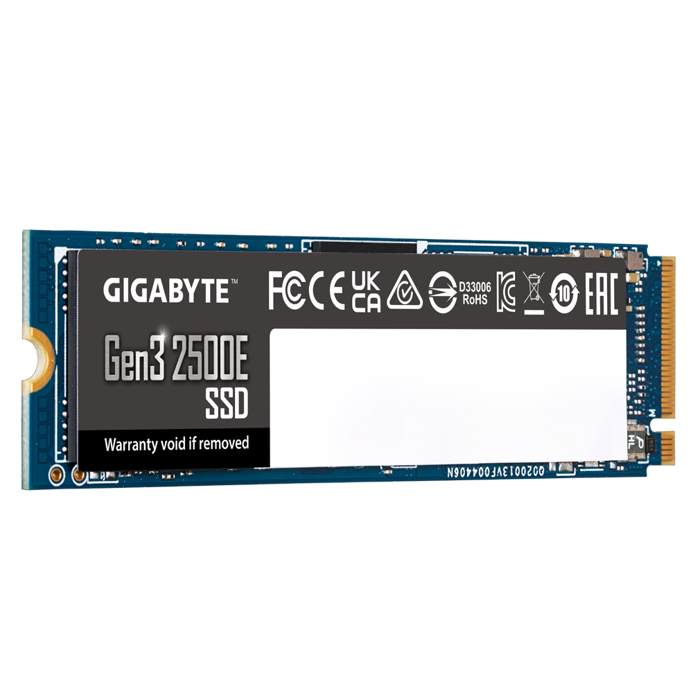 SSD 1TB Gigabyte Gen3 2500E PCI-E 3.0 NVMe 1.3