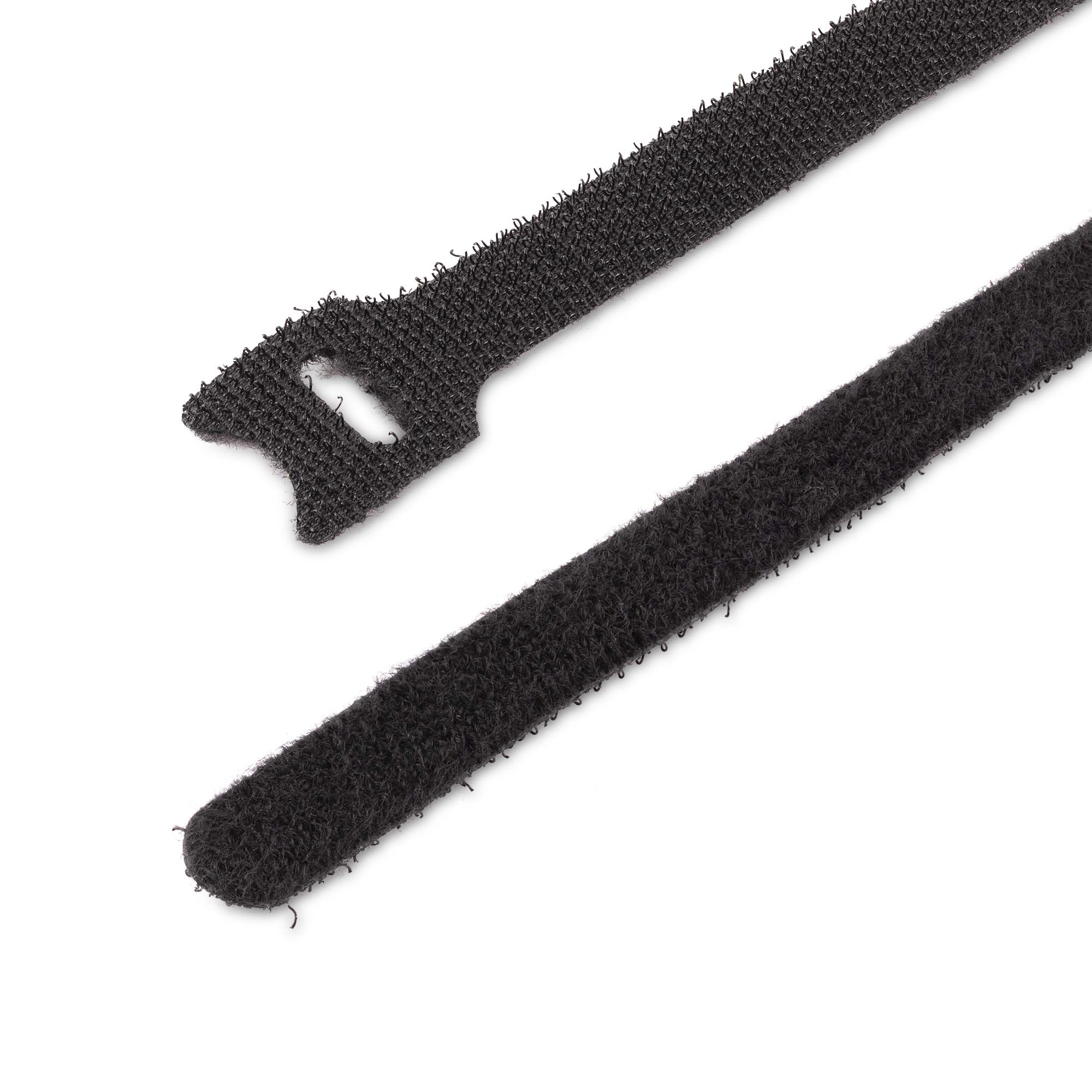STARTECH.COM 15cm Klettkabelbinder Set - 50St. - Wiederverwendbare Kabelbinder - Kabelbinder Klettverschluss für Kabelmanagement