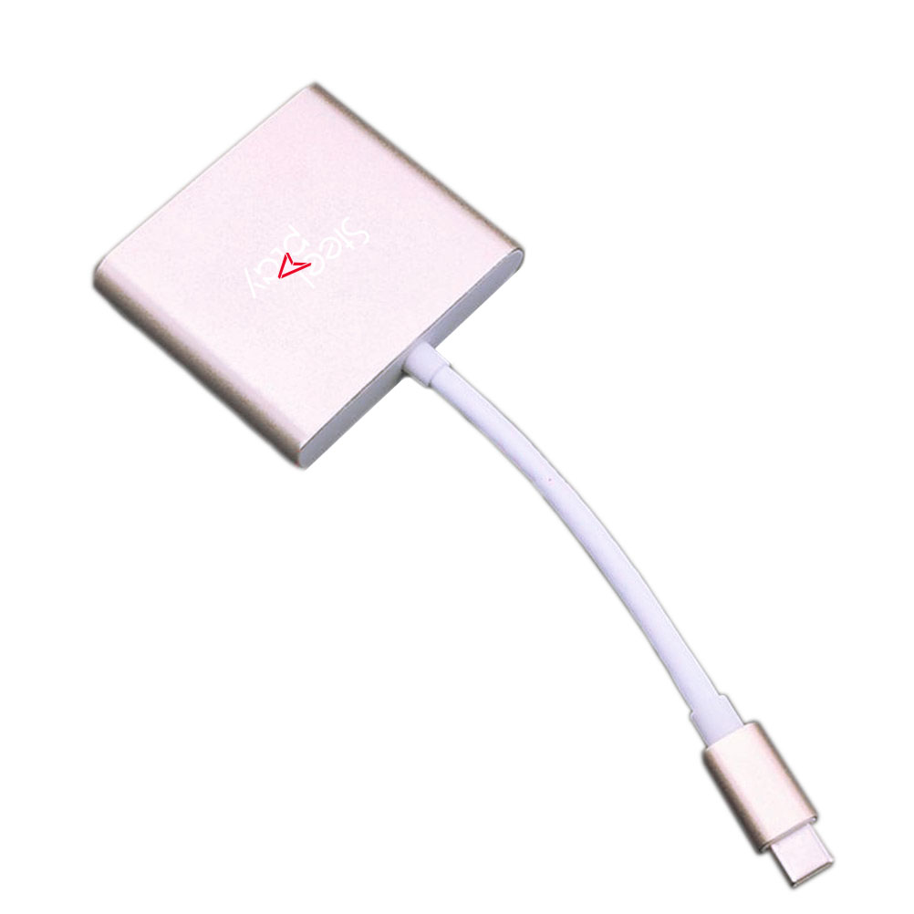 LEXIP X STEELPLAY Mini Dock USB C to HDMI Adapter Switch