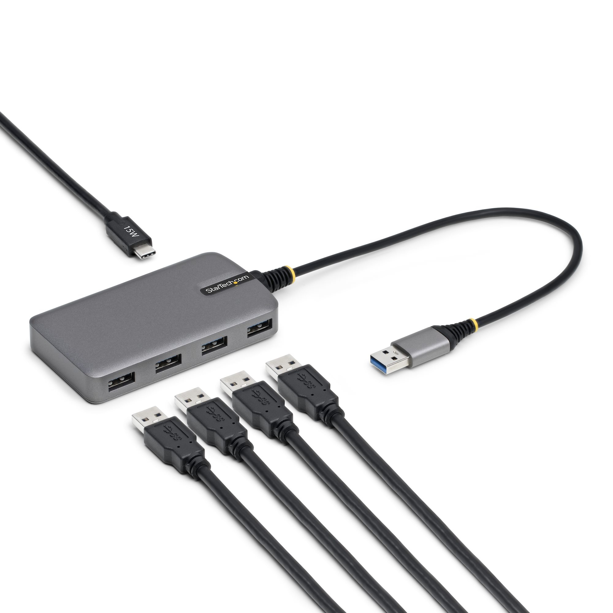 4-PORT USB-A HUB 5GBPS HUB ADAPTER