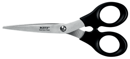LEITZ Schere schwarz 16,5 cm