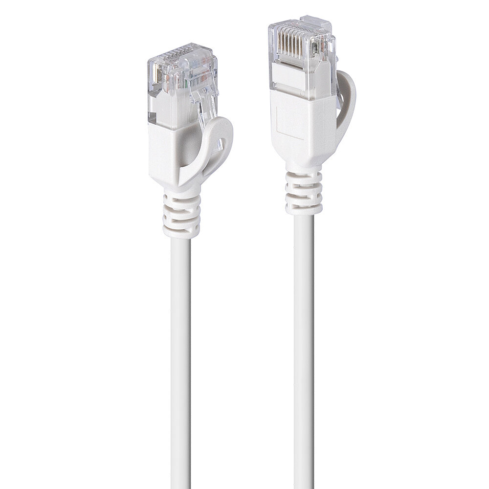 1M CAT.6A U/UTP LSZH ULTRA SLIM NETZWERKKABEL GRAU
