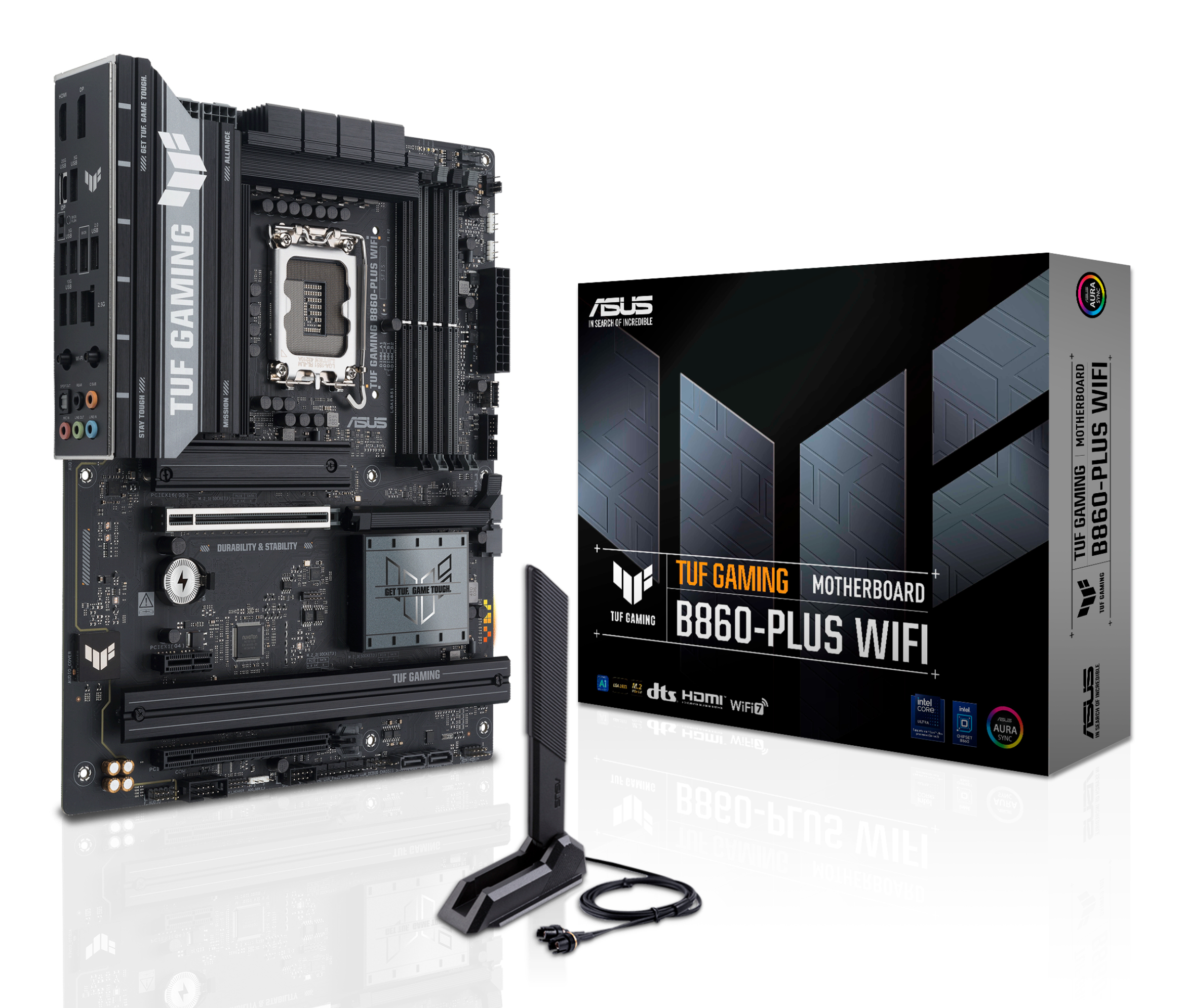 ASUS TUF GAMING B860-PLUS WIFI LGA1851 DDR5 ATX MB
