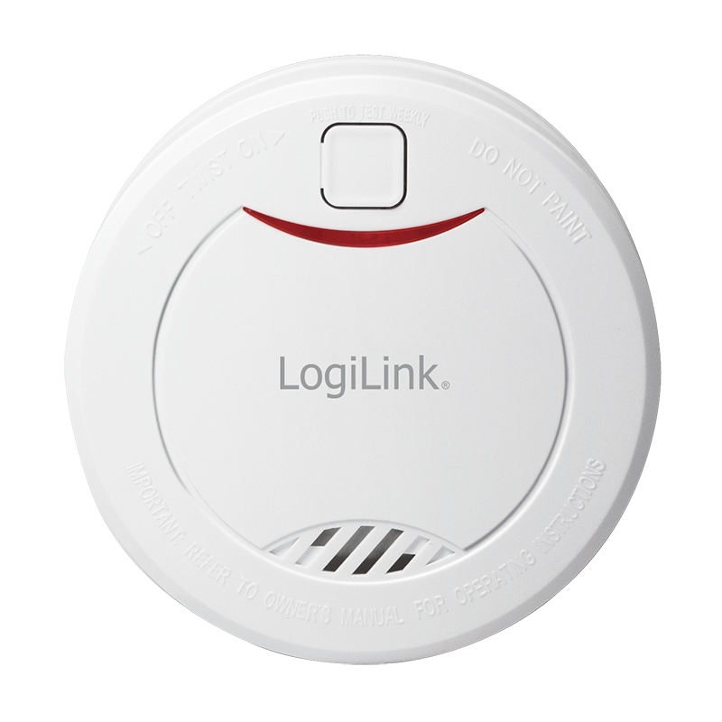 Logilink Rauchmelder mit VdS Zulassung, 10 Jahre Lebensdauer
