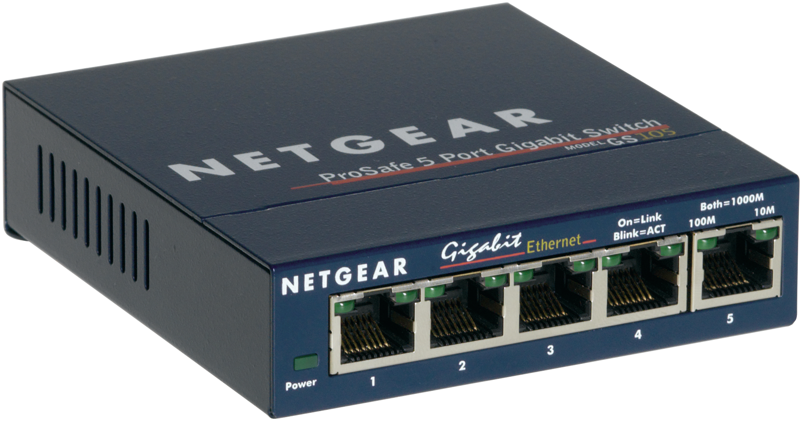 NETGEAR Switch Pro Safe 5-port 10/100/1000 GS105GE