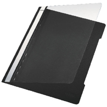 LEITZ Schnellhefter 4191 Kunststoff schwarz DIN A4, 1 St.