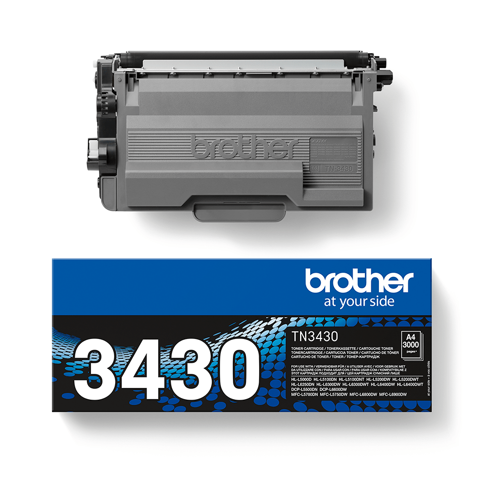 TN-3430 TONER 3000PAGES F. HL-L6XXX SER.