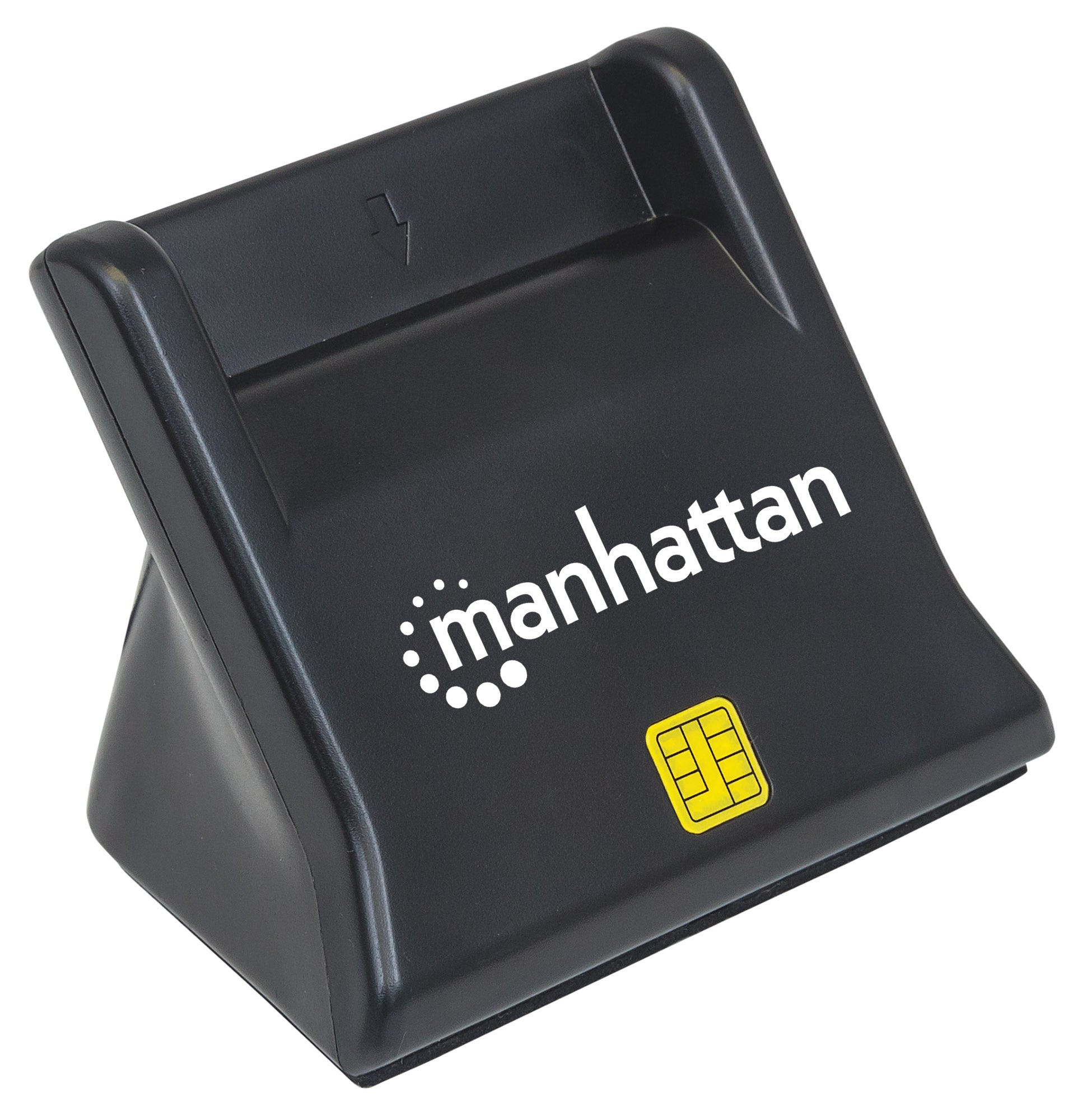 MANHATTAN USB2.0-Smartcard/SIM-Kartenlesegerät mit Standfuß