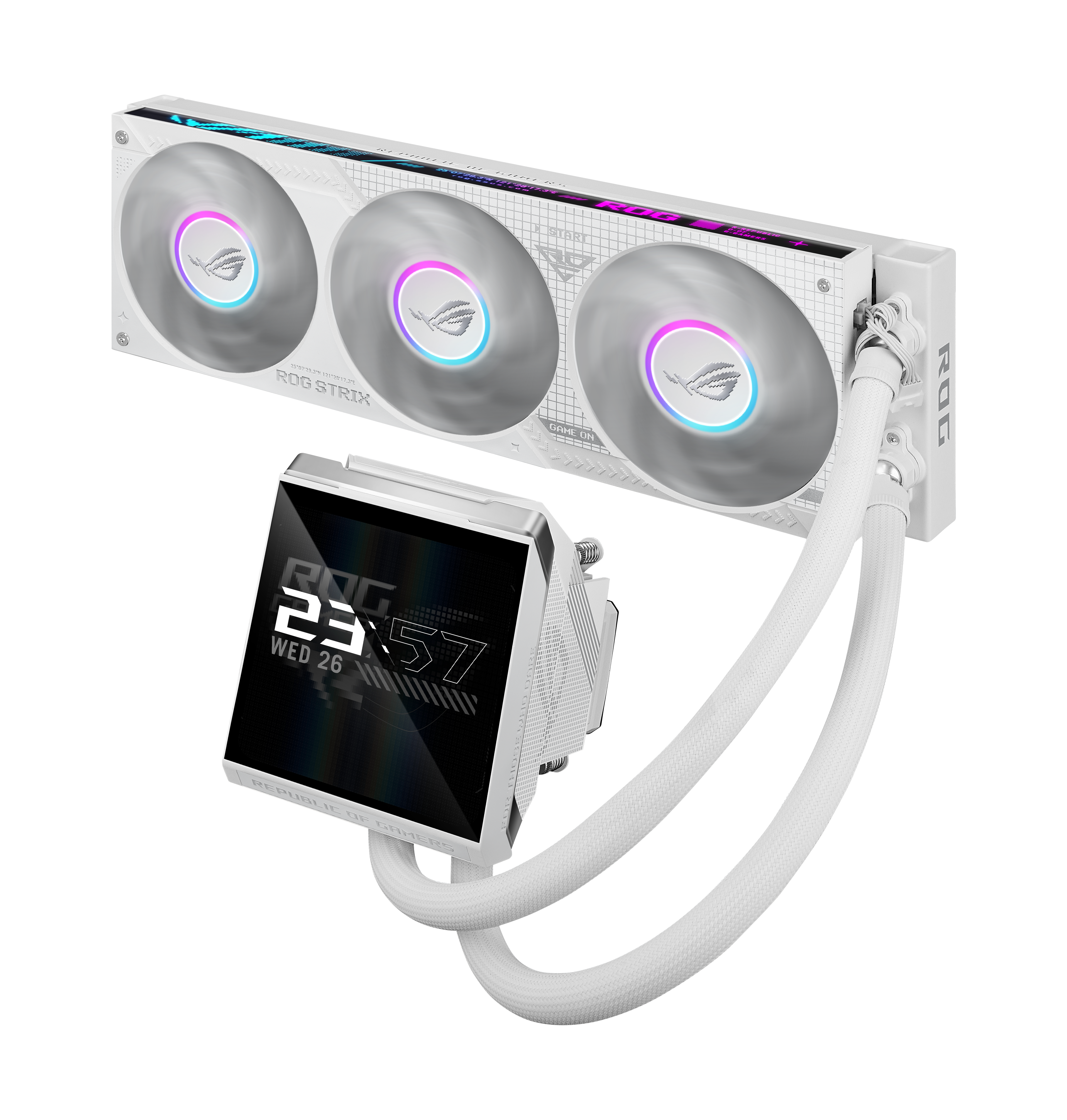 ASUS ROG STRIX LC IV 360 ARGB LCD WHITE