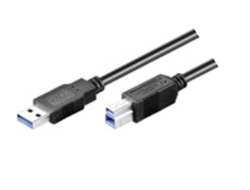 3M USB 3.0 A-B M/M BLACK .