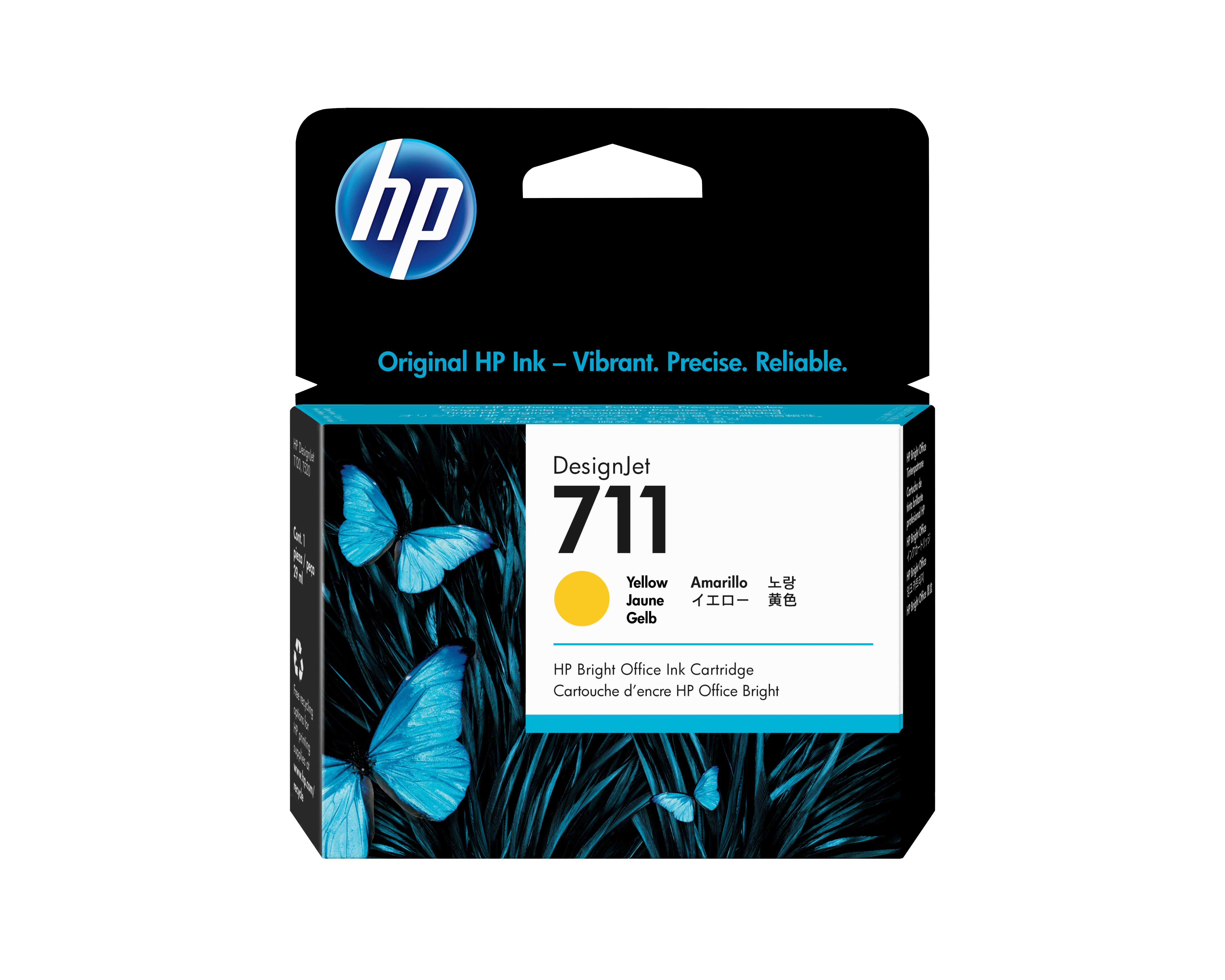 HP 711 Gelb Tintenpatrone