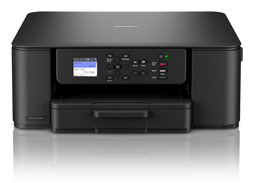 brother DCP-J1310DW 3 in 1 Tintenstrahl-Multifunktionsdrucker schwarz