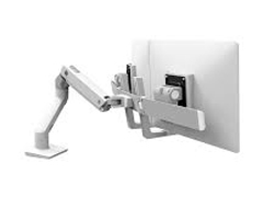 HX DESK SINGLE MONITORARM WHITE 42IN 9-19KG TILT 75 MIS-D 10Y W