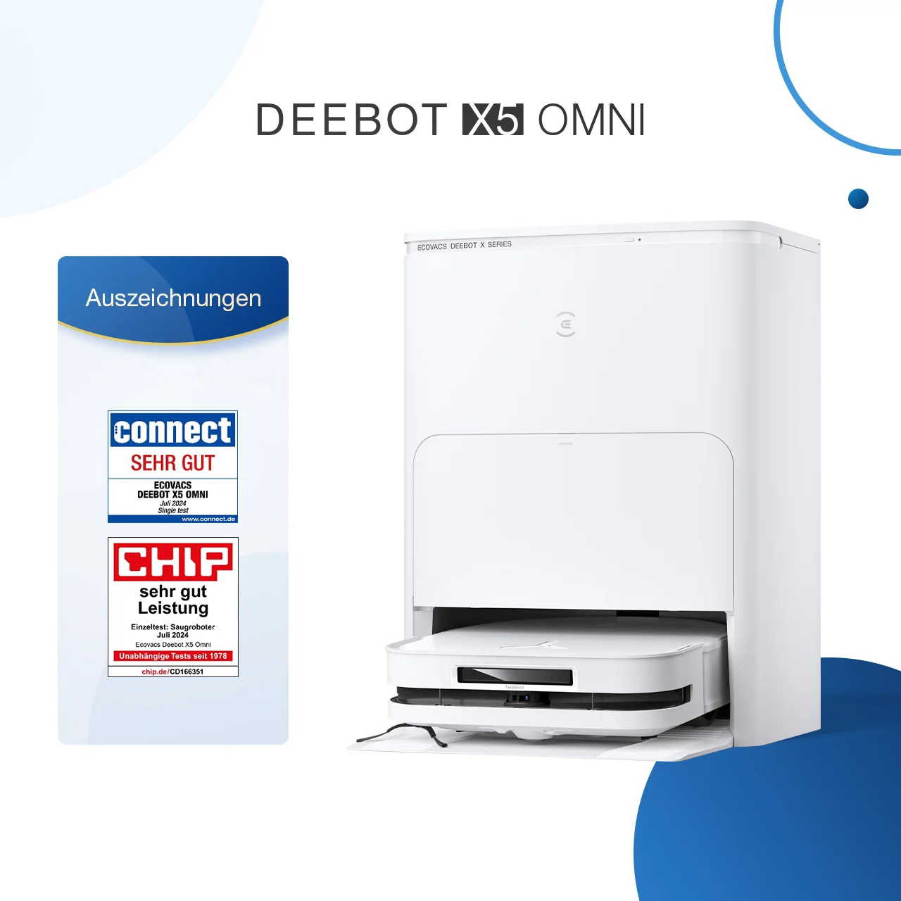 DEEBOT X5 OMNI, Saugroboter
