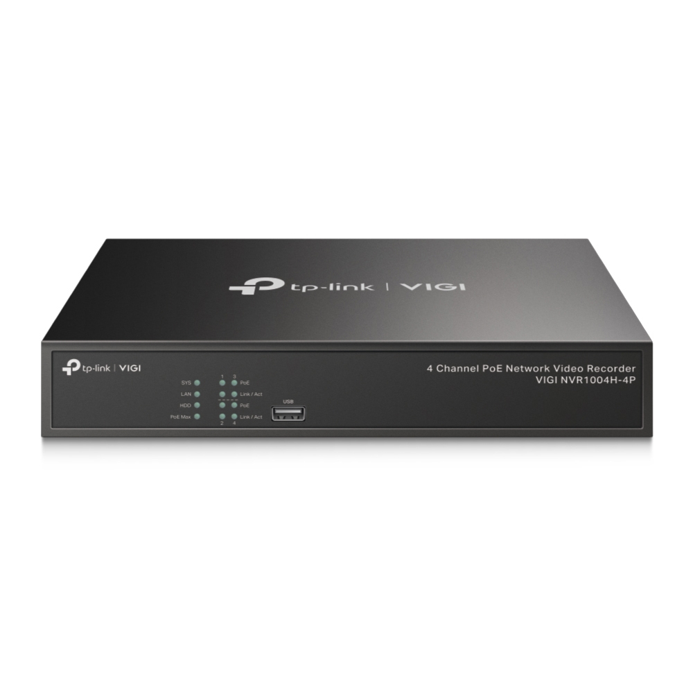 4CH POE NETWORK VIDEO RECORDER 4 FE POE+ PORTS