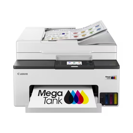 AKTION: Canon MAXIFY GX2051 4 in 1 Tintenstrahl-Multifunktionsdrucker weiß mit 30 Euro CashBack
