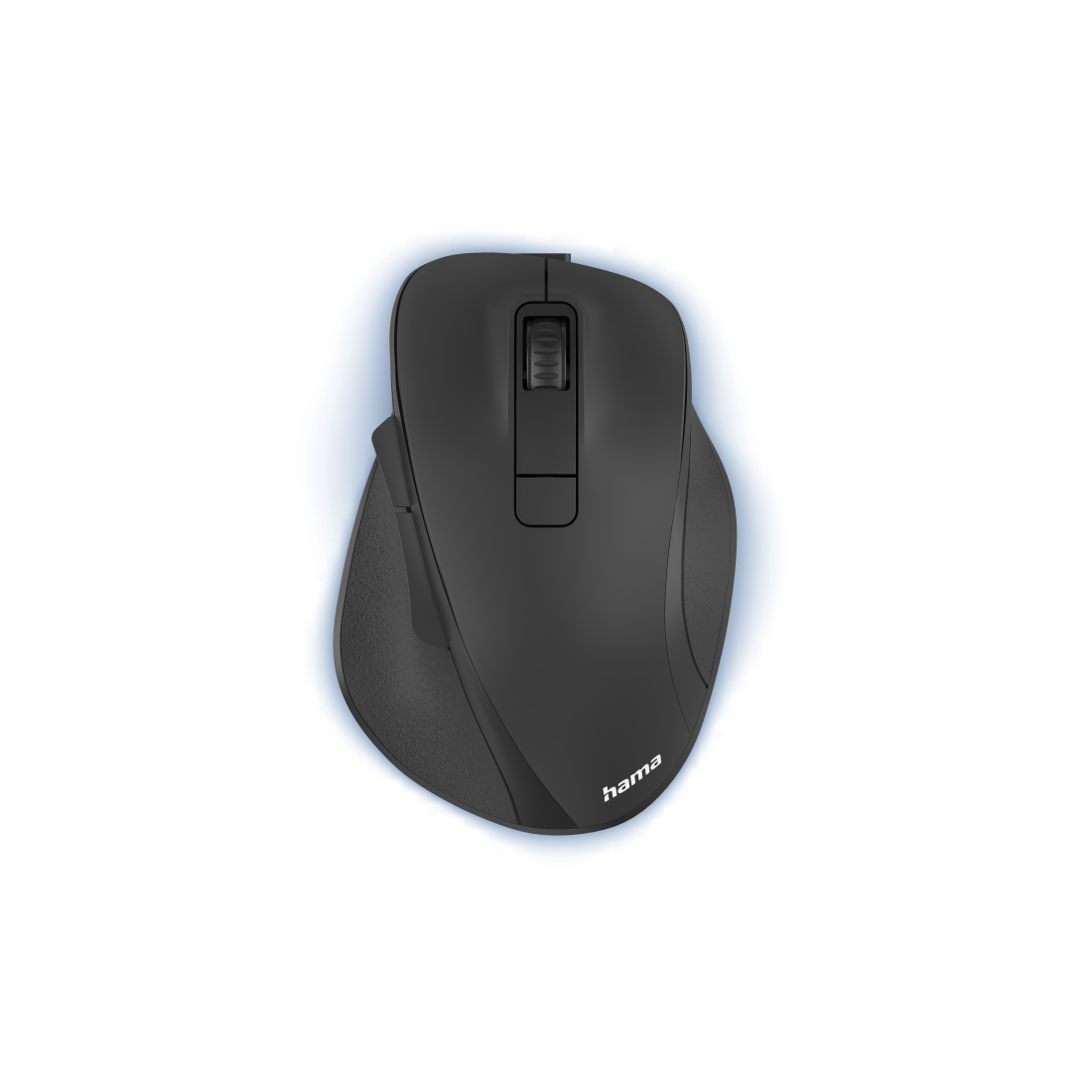 hama MW-500 Maus ergonomisch kabellos schwarz