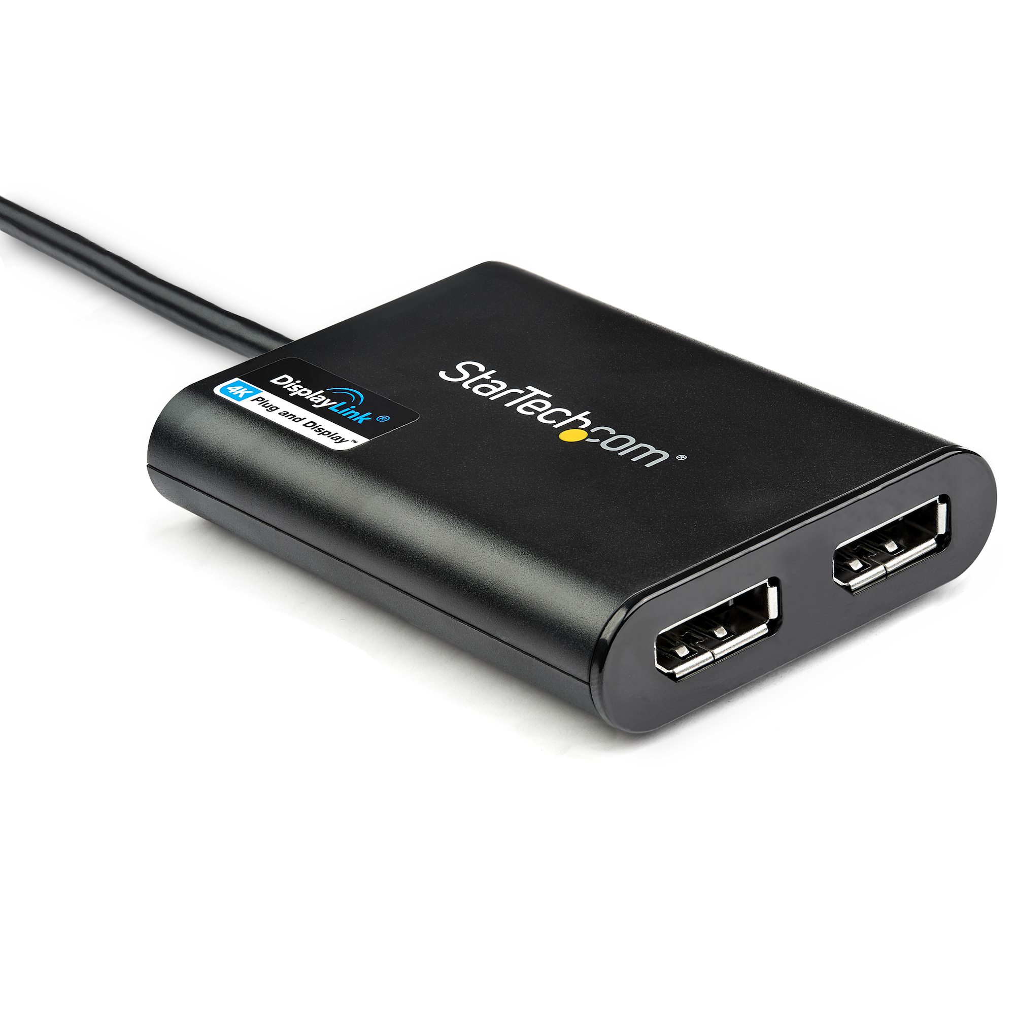 StarTech.com USB 3.0 zu Dual DisplayPort Adapter 4K 60Hz