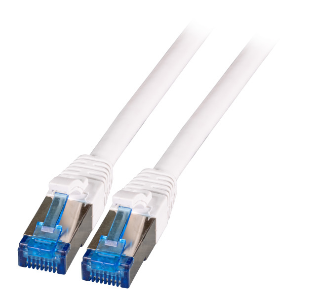 RJ45 PATCHKABEL S/FTP CAT.6A. CAT.7 RAW-CABLE TPE FLEX 5M