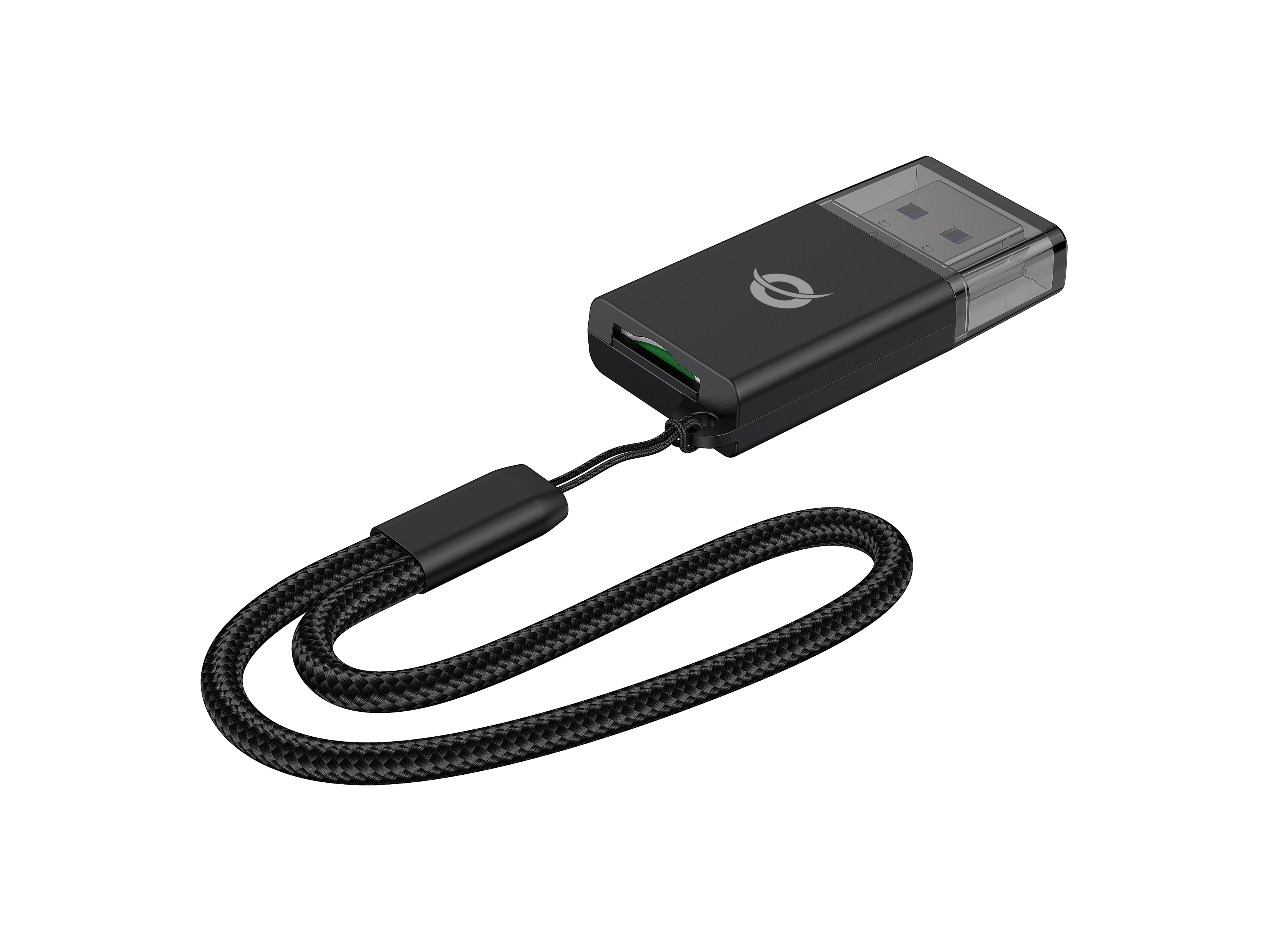 CONCEPTRONIC Kartenleser USB-A3.0->TF/Micro-SD3.0 schwarz
