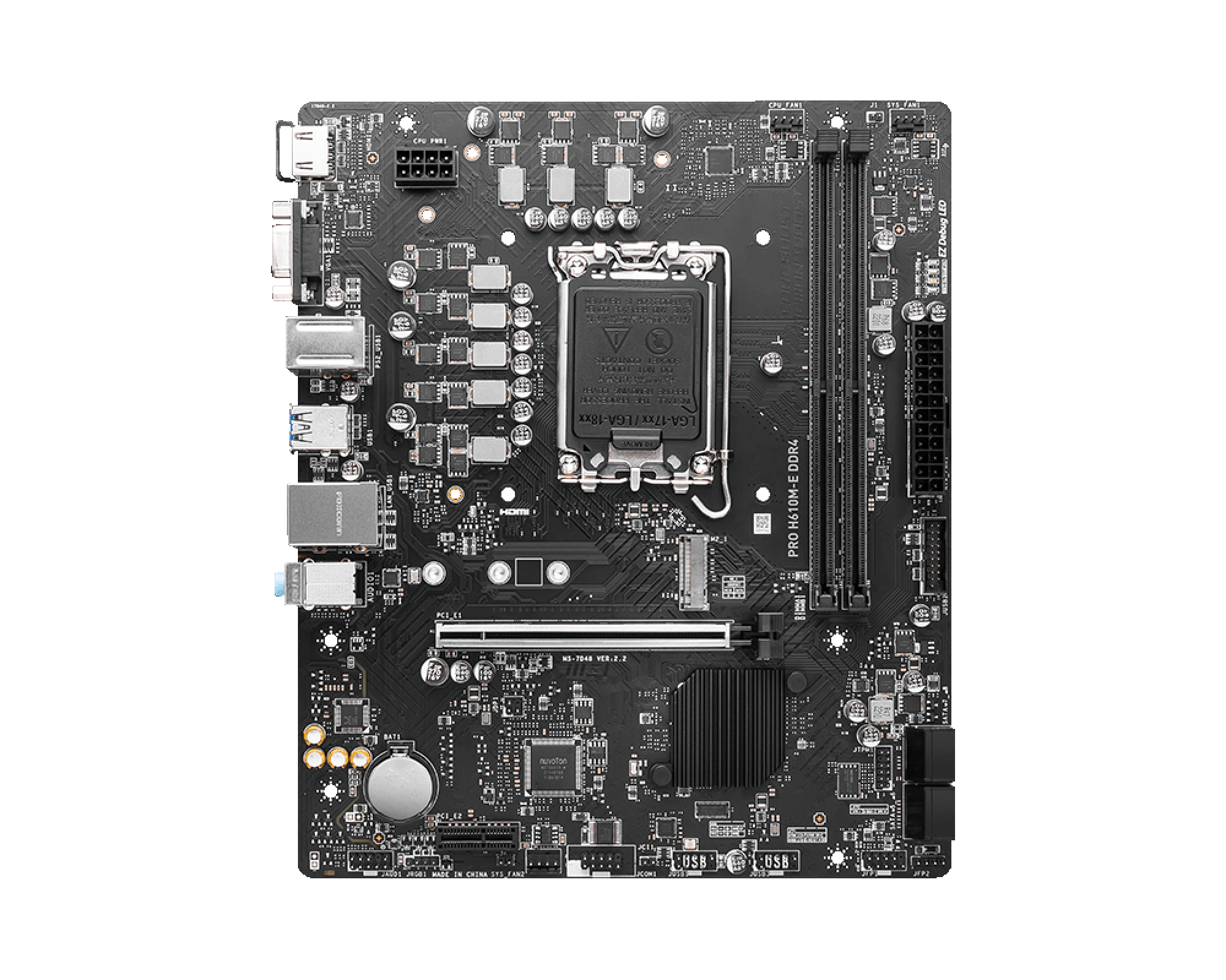 MSI H610M-E PRO DDR4 (1700) (D)