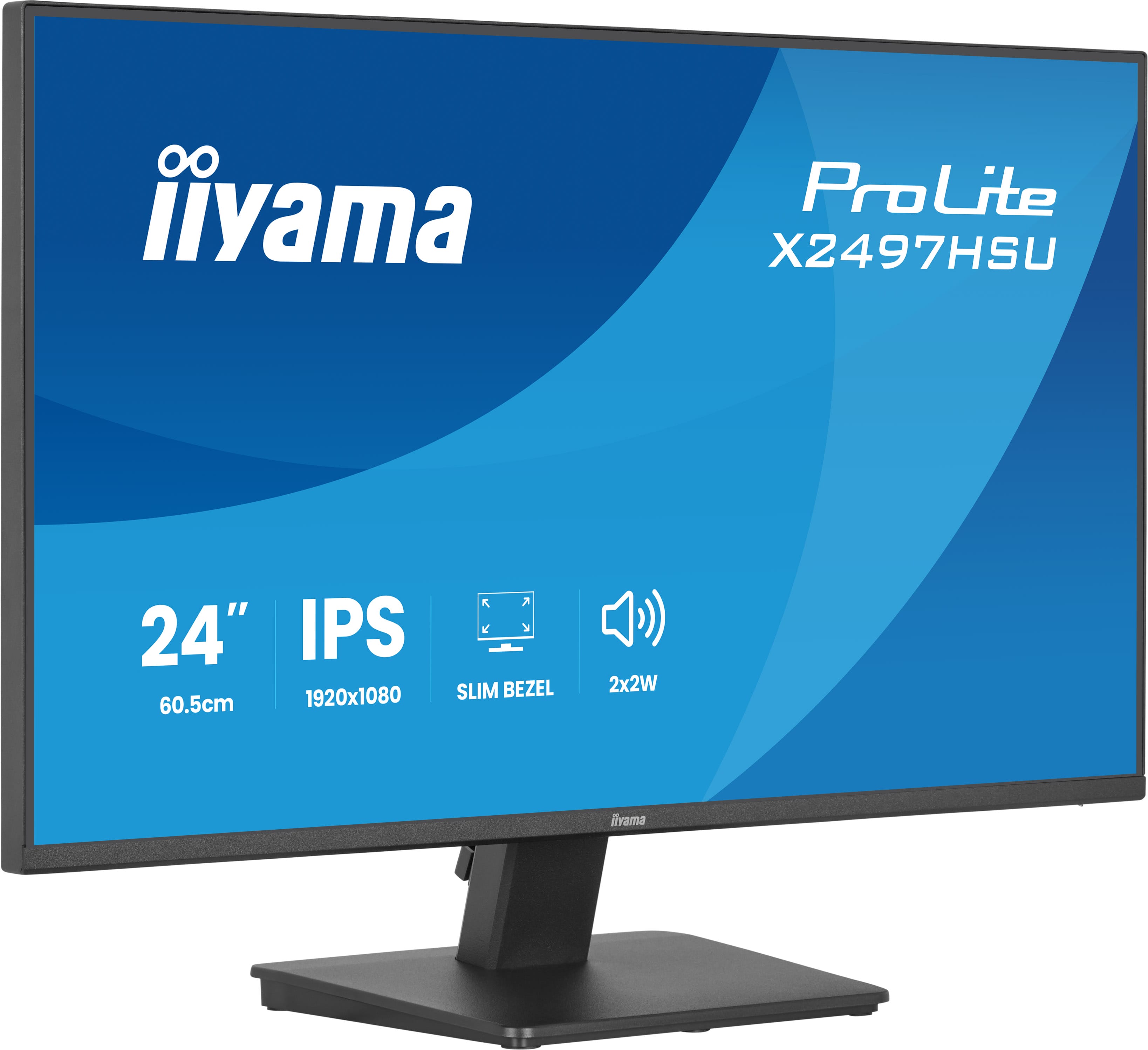 IIYAMA 60.5cm (24) X2497HSU-B1 16:10 HDMI+DP+2xUSB-C