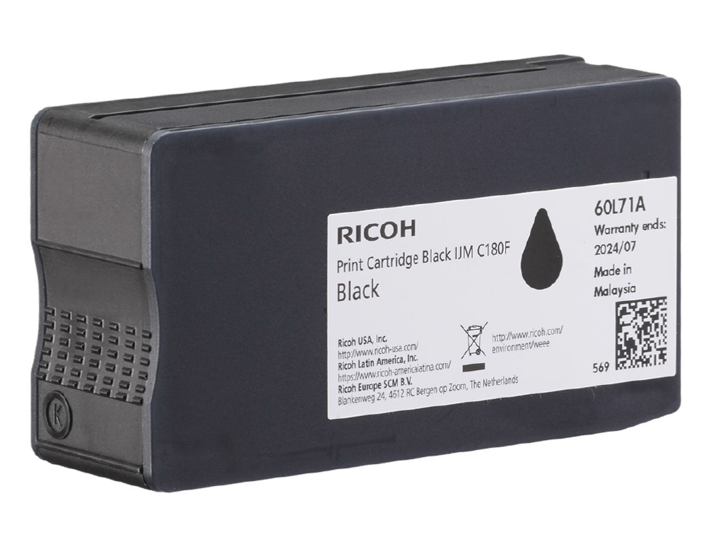 Ricoh Patrone IJM C180F black 2000 Seiten 408517
