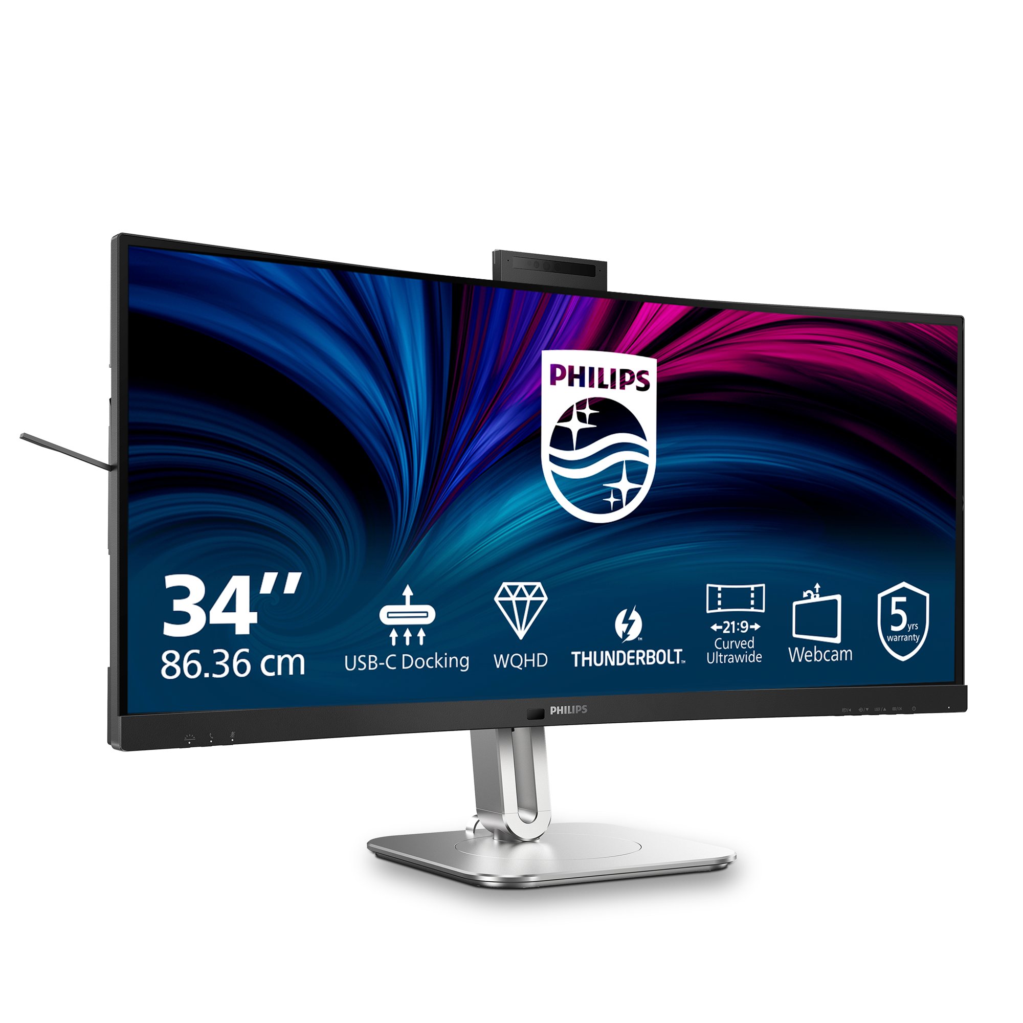34B2U6603CH 34IN VA CURVED 3440X1440 21.9 MULTICHANNEL 4MS