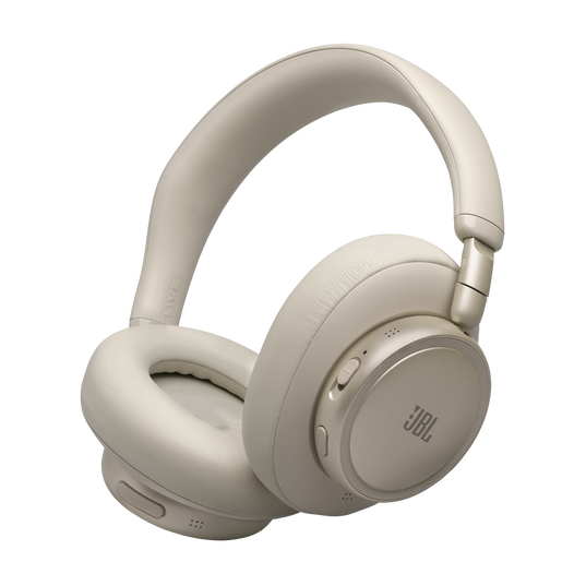 JBL Live 780NC Kabellose Over-Ear-Kopfhörer mit adapt.NC, sand