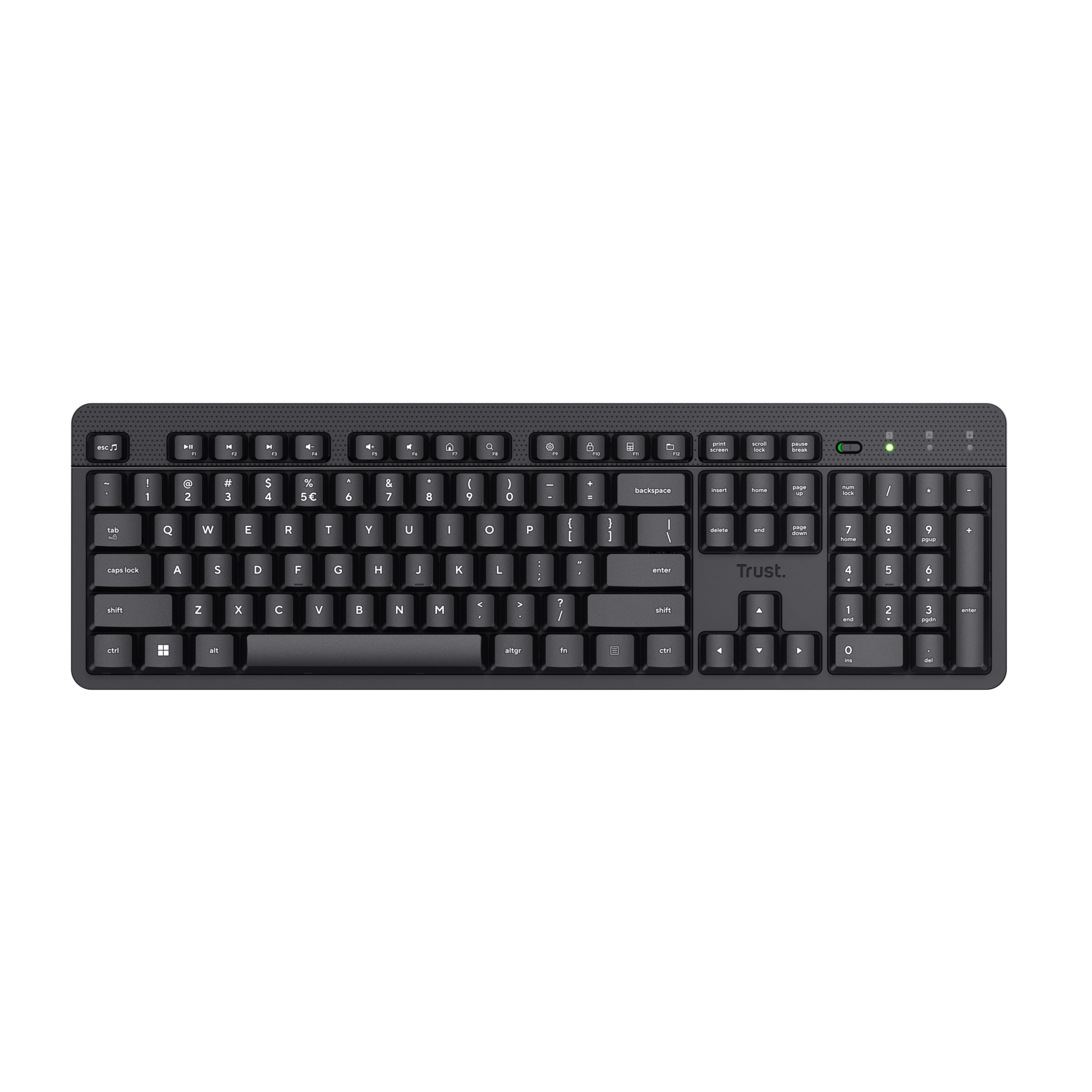 Keyboard Trust Ody II wireless black (DE) (25014)
