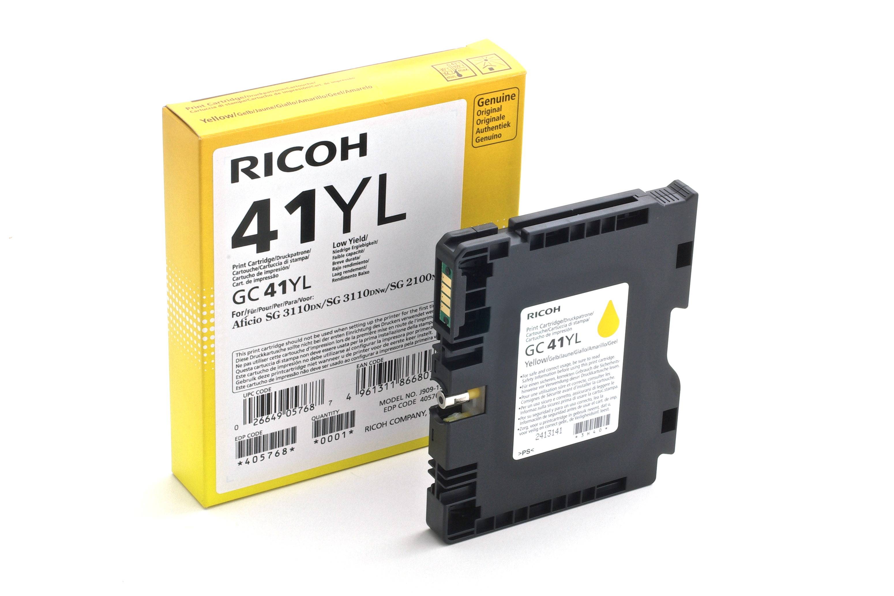 RICOH GC 41YL gelb Druckerpatrone