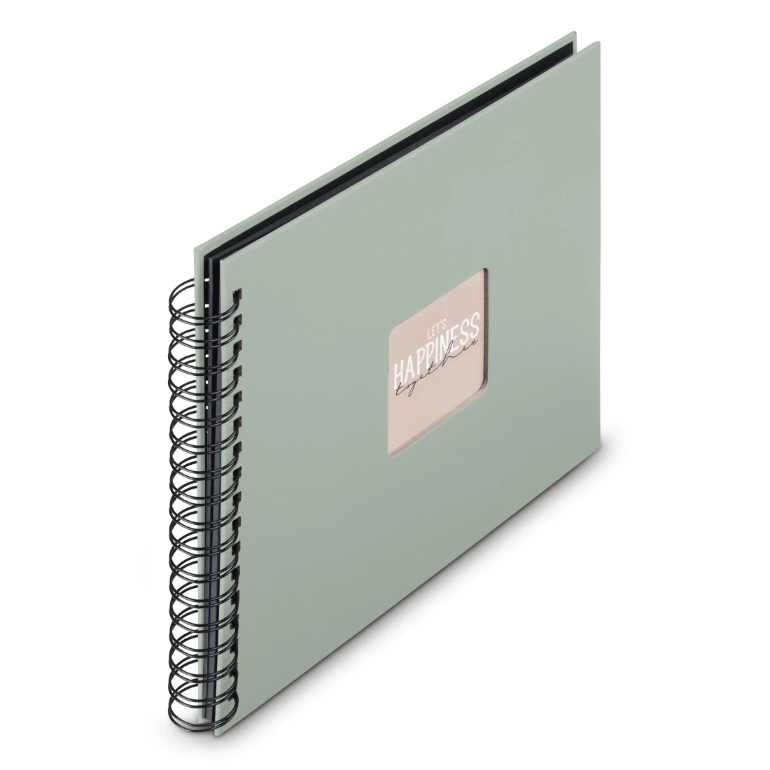 hama Fotoalbum Fine Art neutral 28,0 x 24,0 cm, 50 schwarze Seiten