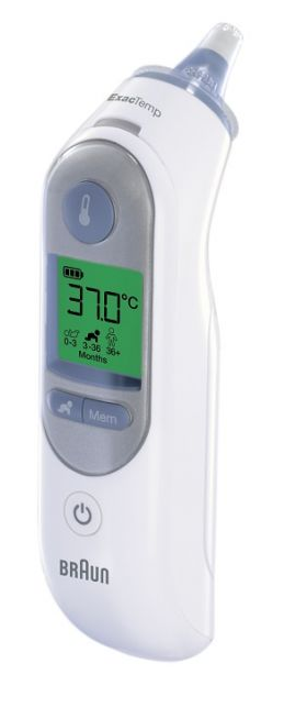 Braun ThermoScan 7 Infrarot Ohrthermometer IRT6520