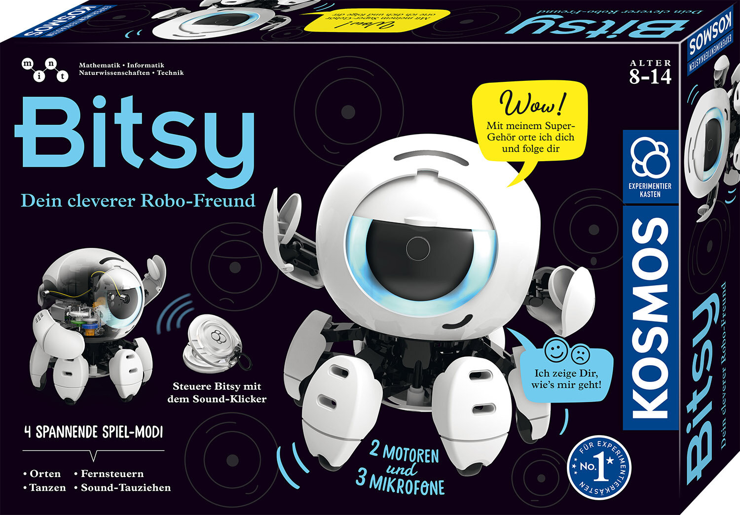 Bitsy - Dein cleverer Robo-Freund, Experimentierkasten