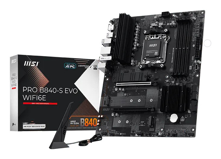 MSI PRO B840-S EVO WIFI6E AM5 MB