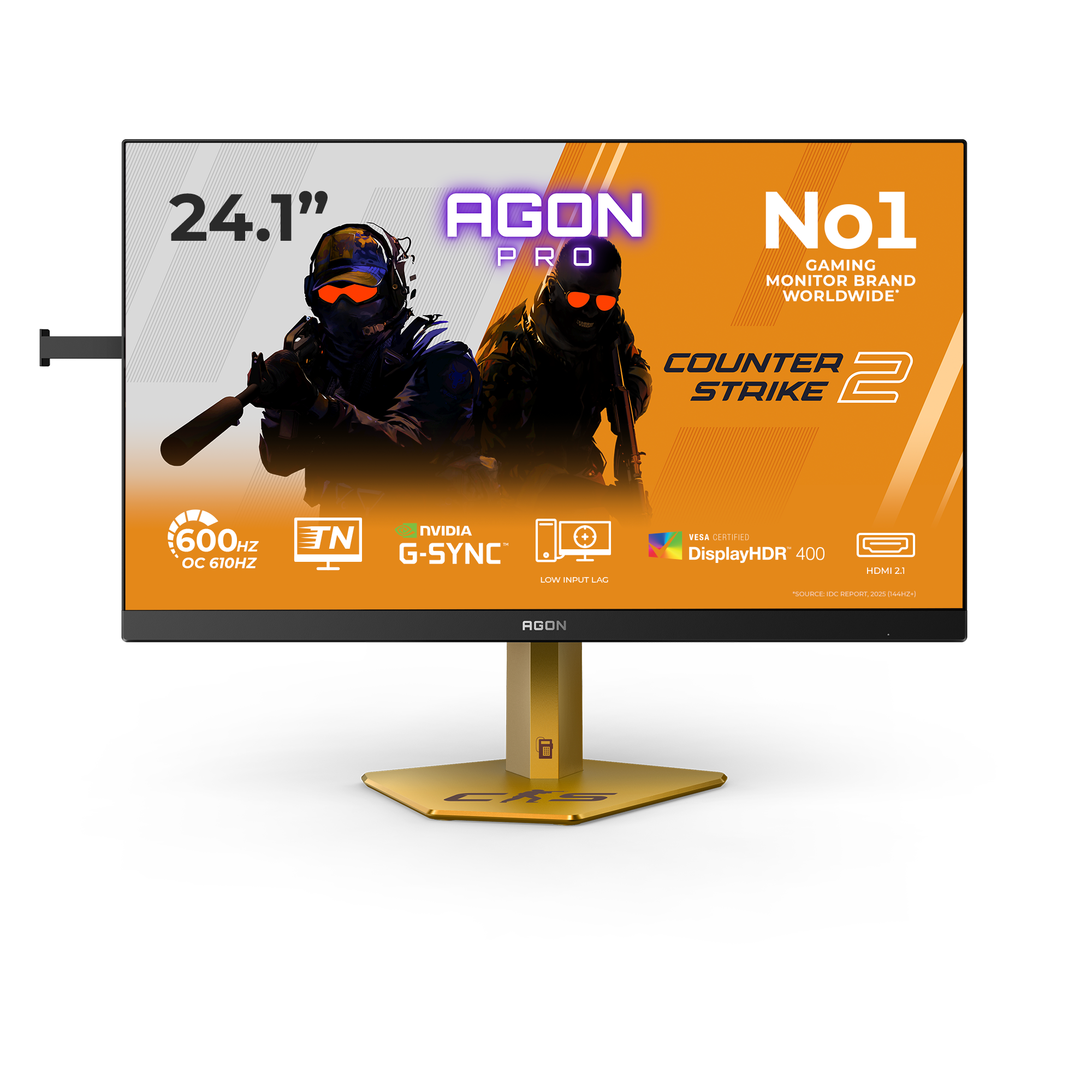 AGON PRO CS24A Counter-Strike 2 Edition, Gaming-Monitor