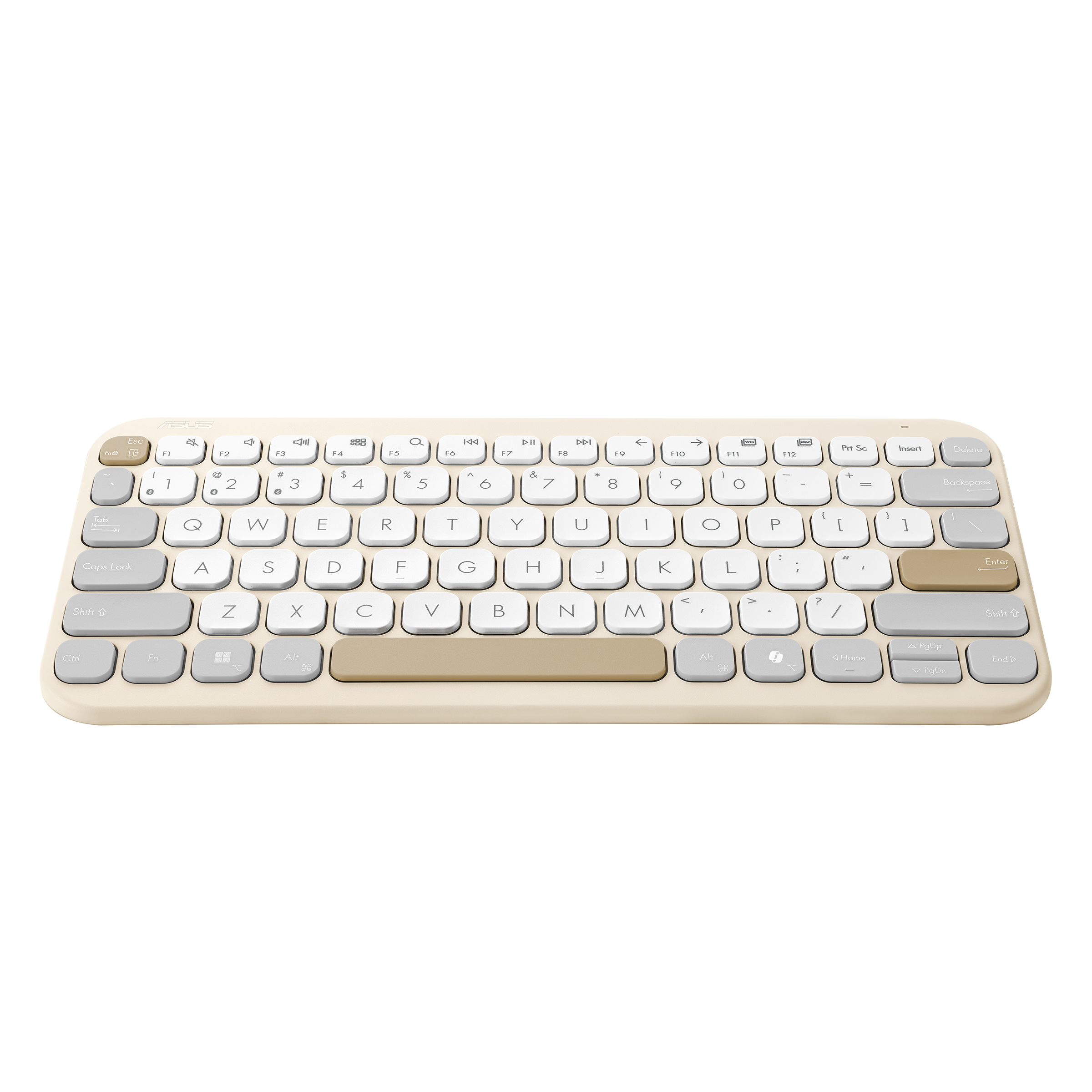ASUS KW100 Marshmallow Tastatur beige