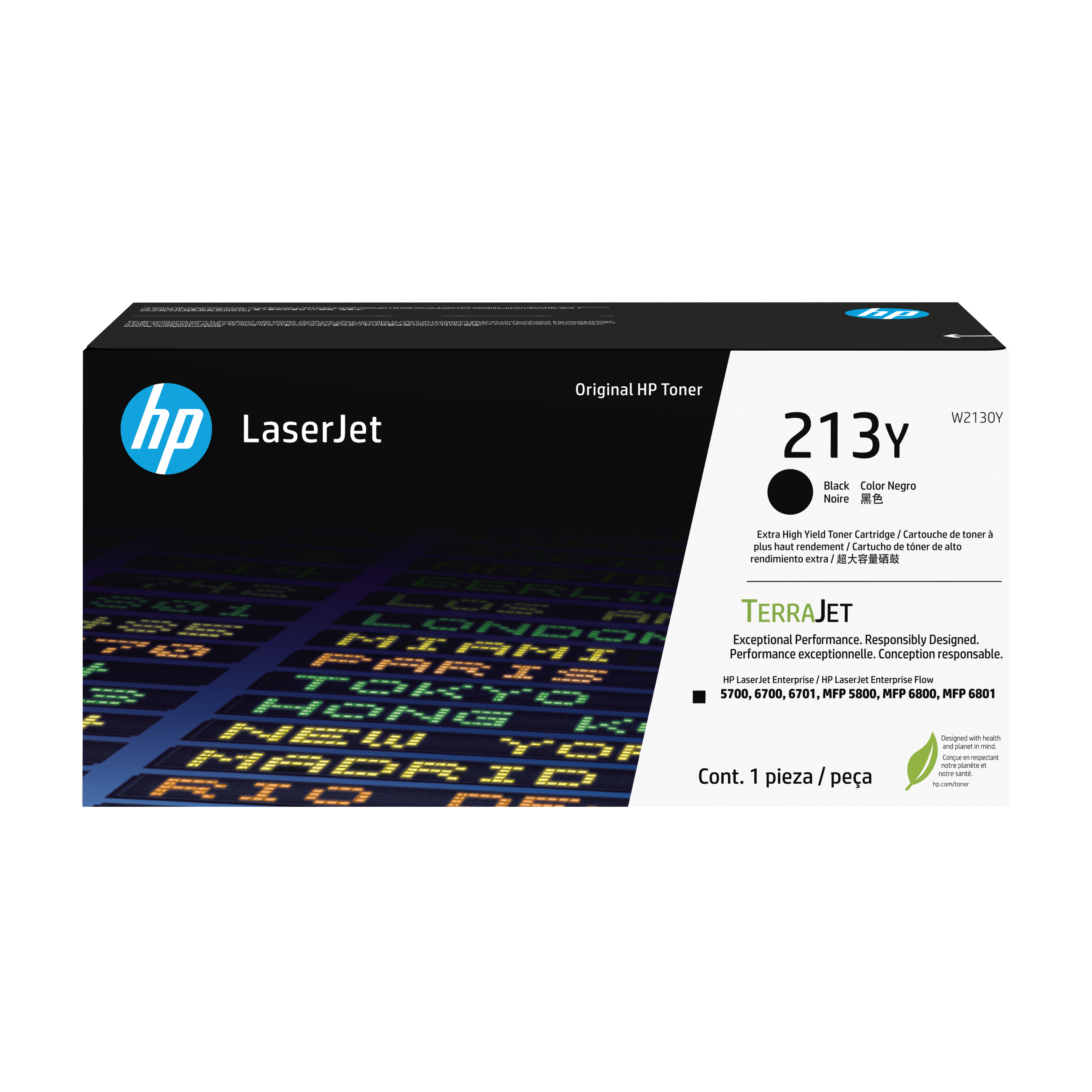 HP 213Y (W2130Y) schwarz Tonerkartusche