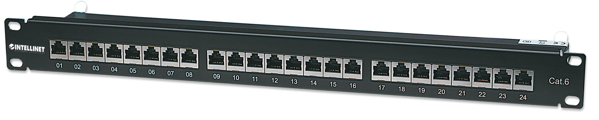 INTELLINET Patchpanel 1HE 24-Port Cat6 FTP sw