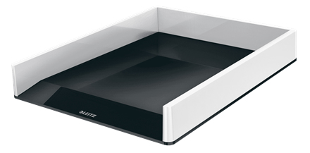 LEITZ Briefablage WOW Duo Colour schwarz/weiß DIN A4, 1 St.