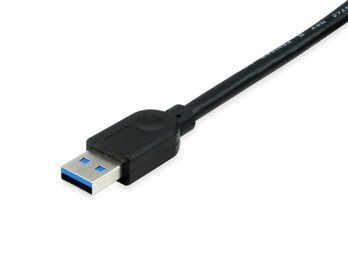 Equip Kabel USB-A3.0->A Akt. Erweiter. St/Bu 5.00m schwarz
