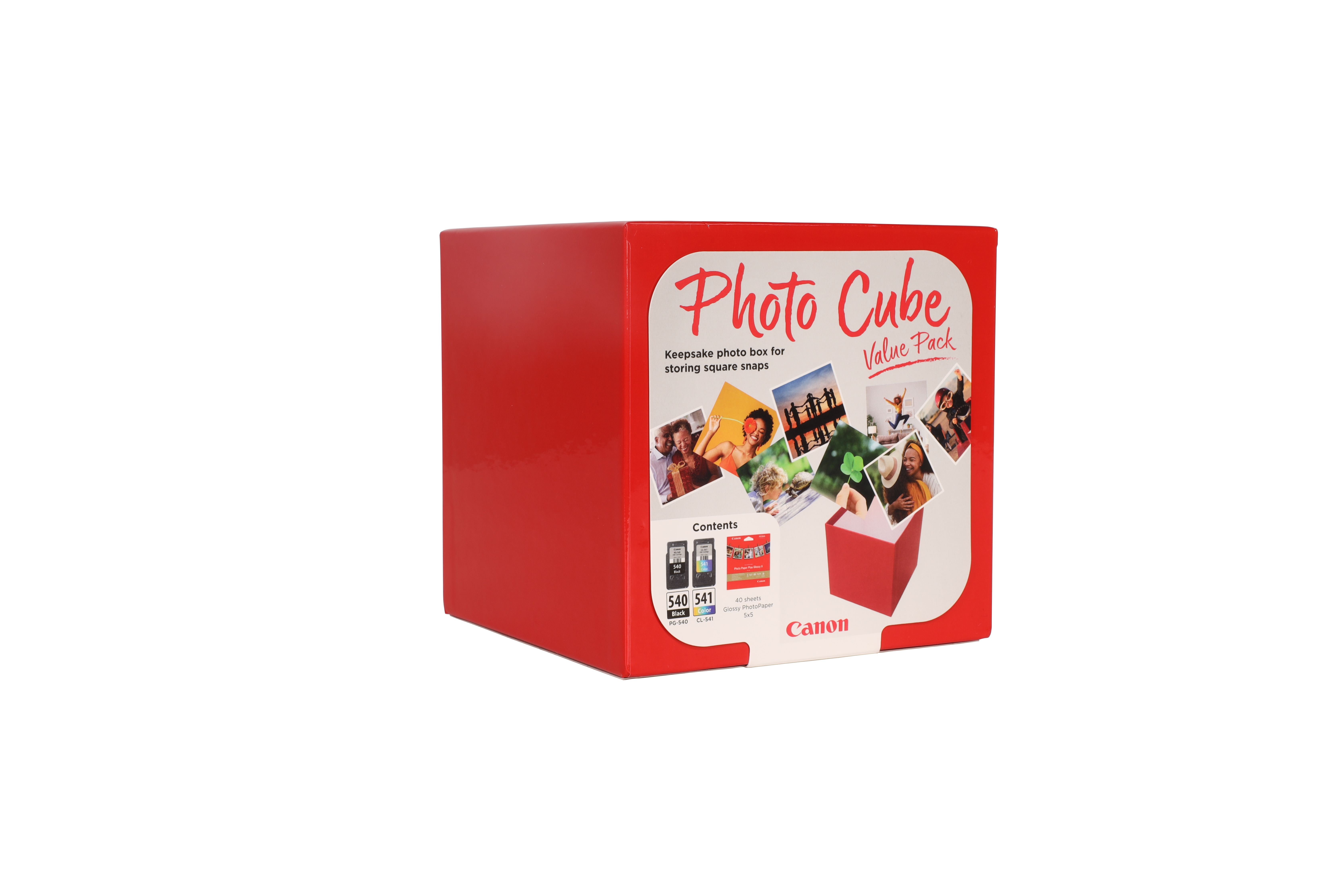 Canon PG-540 + CL-541 schwarz, color Druckköpfe + Fotopapier, 2er-Set