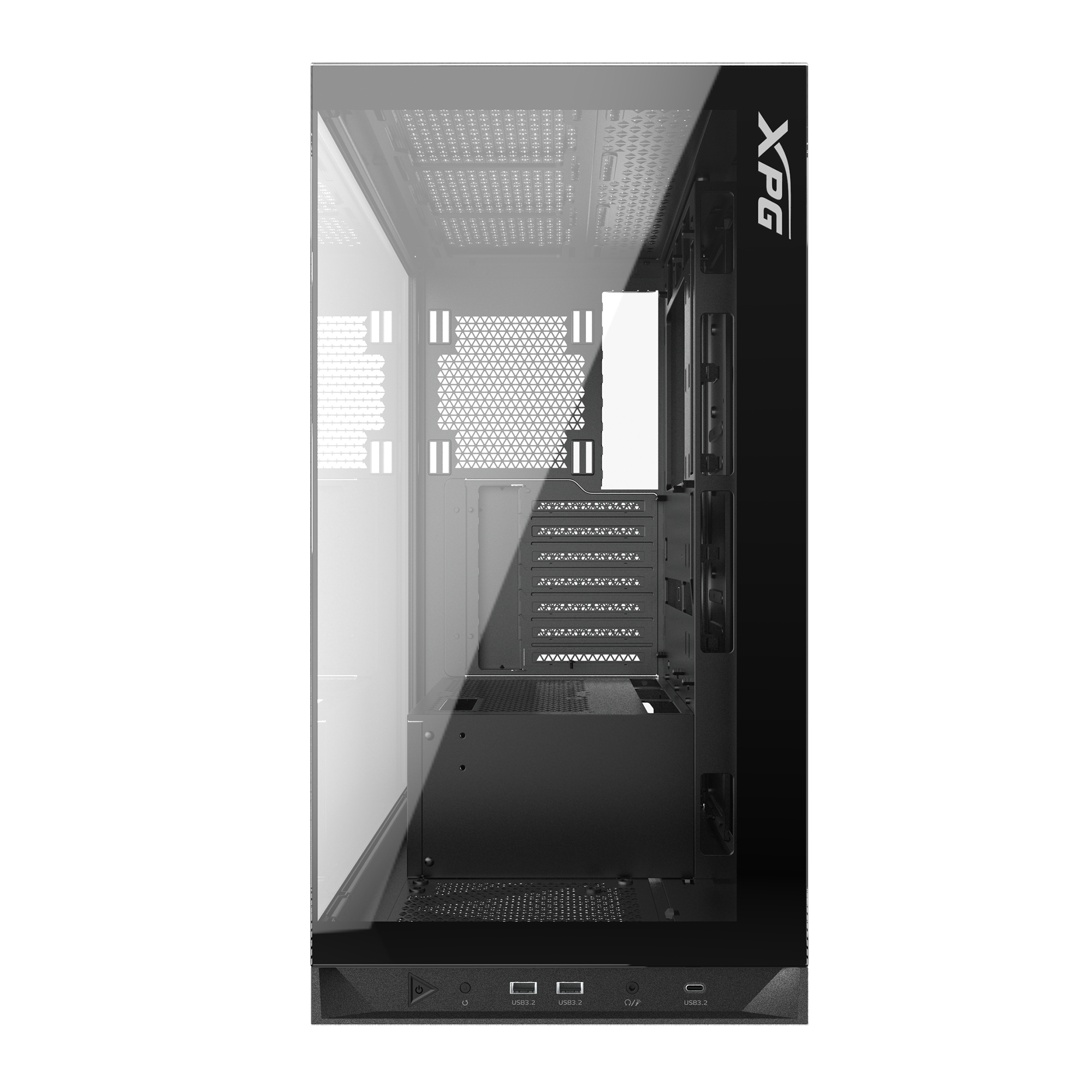 Geh XPG INVADER X (ATX) Midi Tower schwarz retail