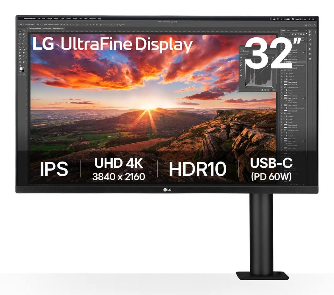 LG 81,28cm 32UN880K-B UHD 16:9 IPS DP HDMI USB