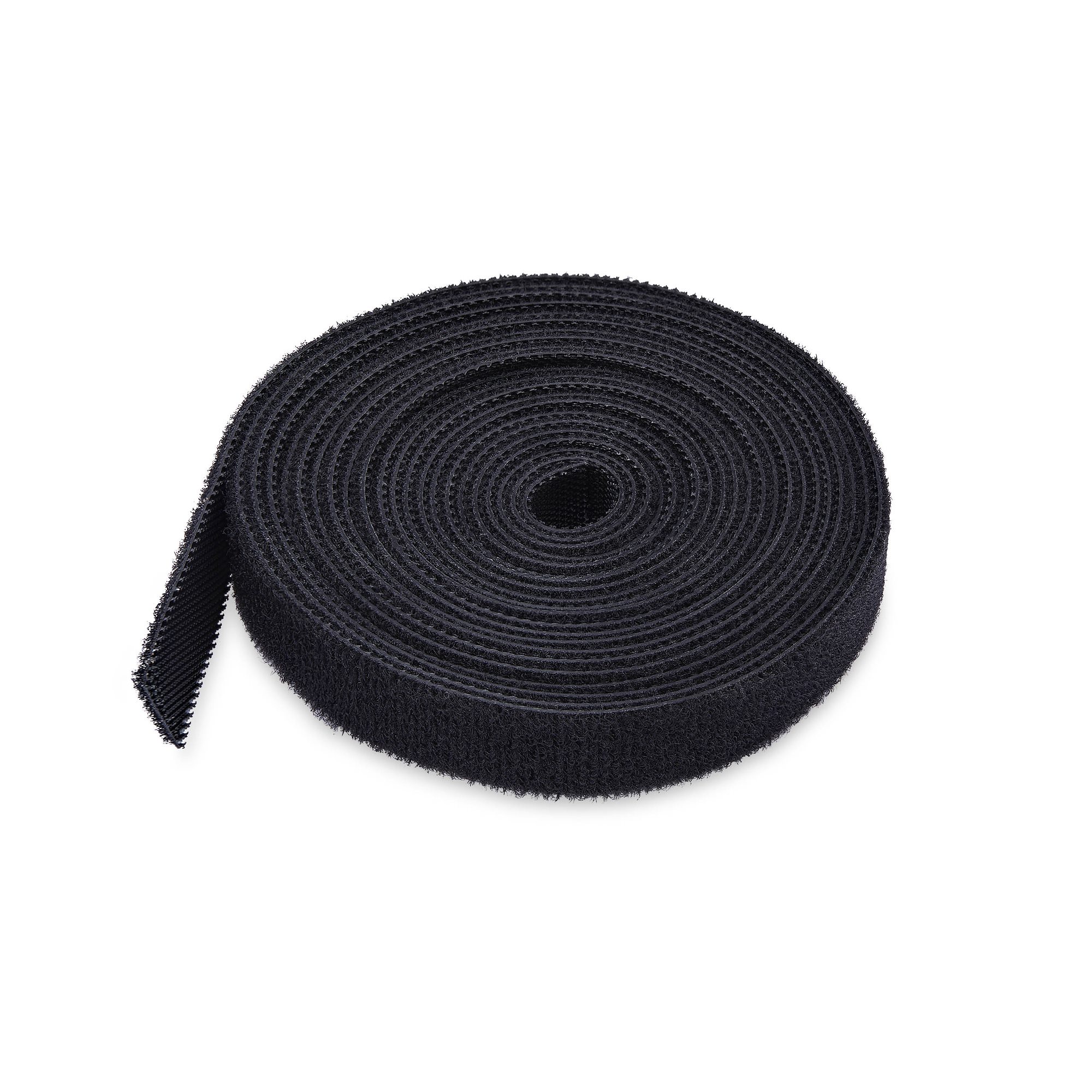 228M KLETTBANDROLLE SCHWARZ LOOP CABLE TIE - 0.5IN WIDE