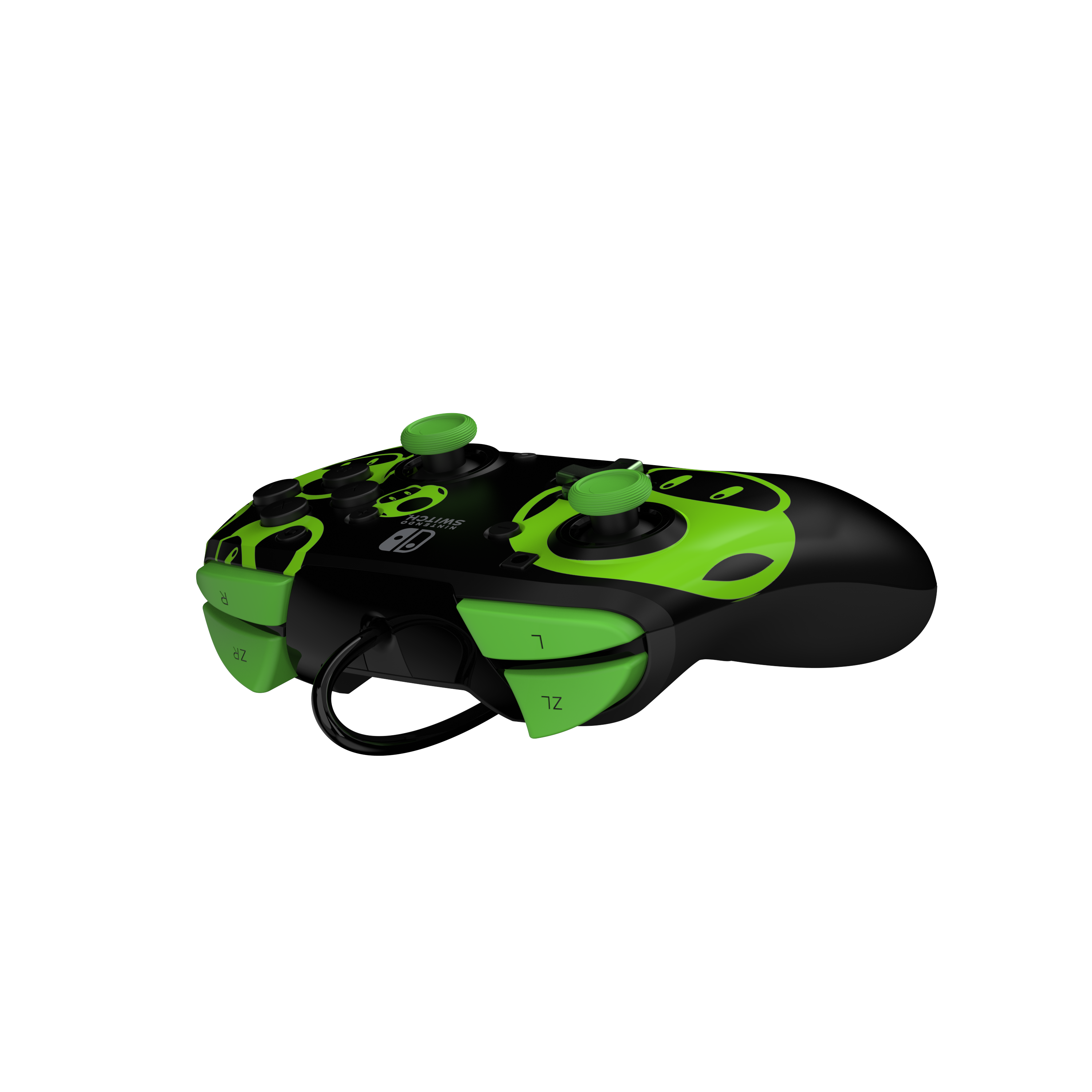 PDP Controller Rematch Wired 1Up Glow in the Dark Switch