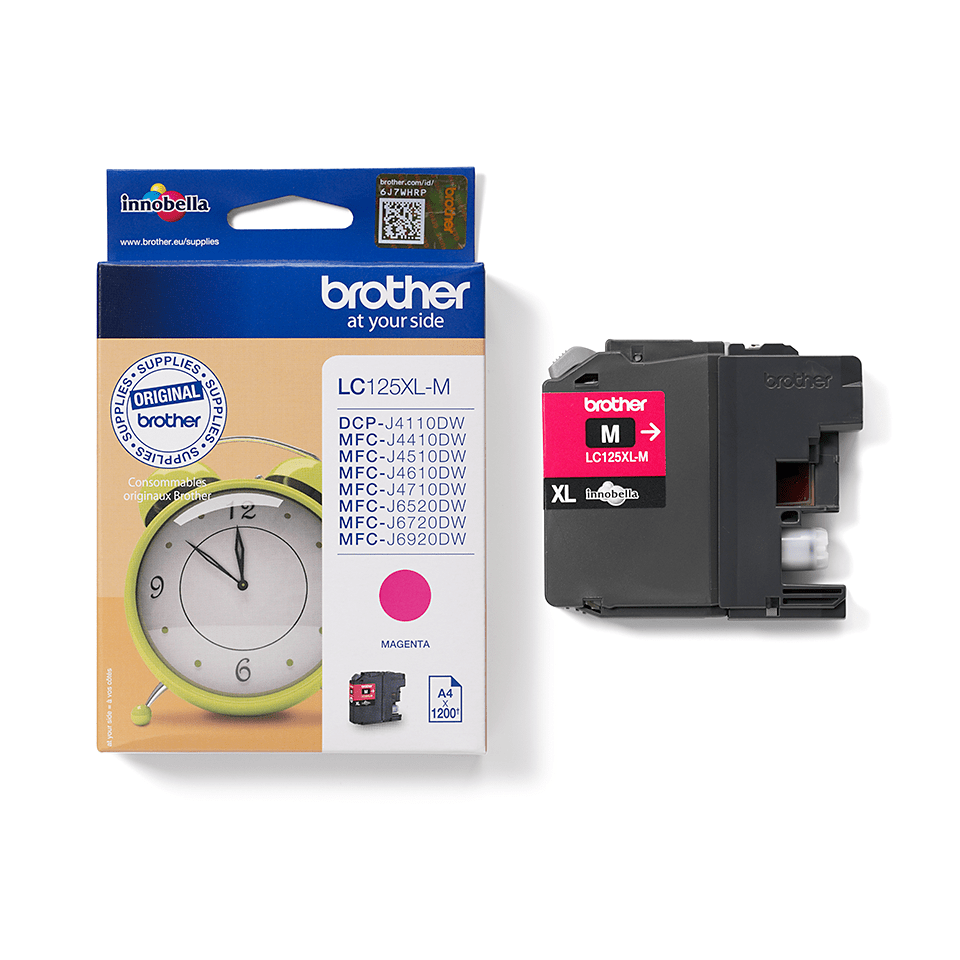 LC-125XLM F. MFC-J4510DW MAGENTA F. 1200 PAGES
