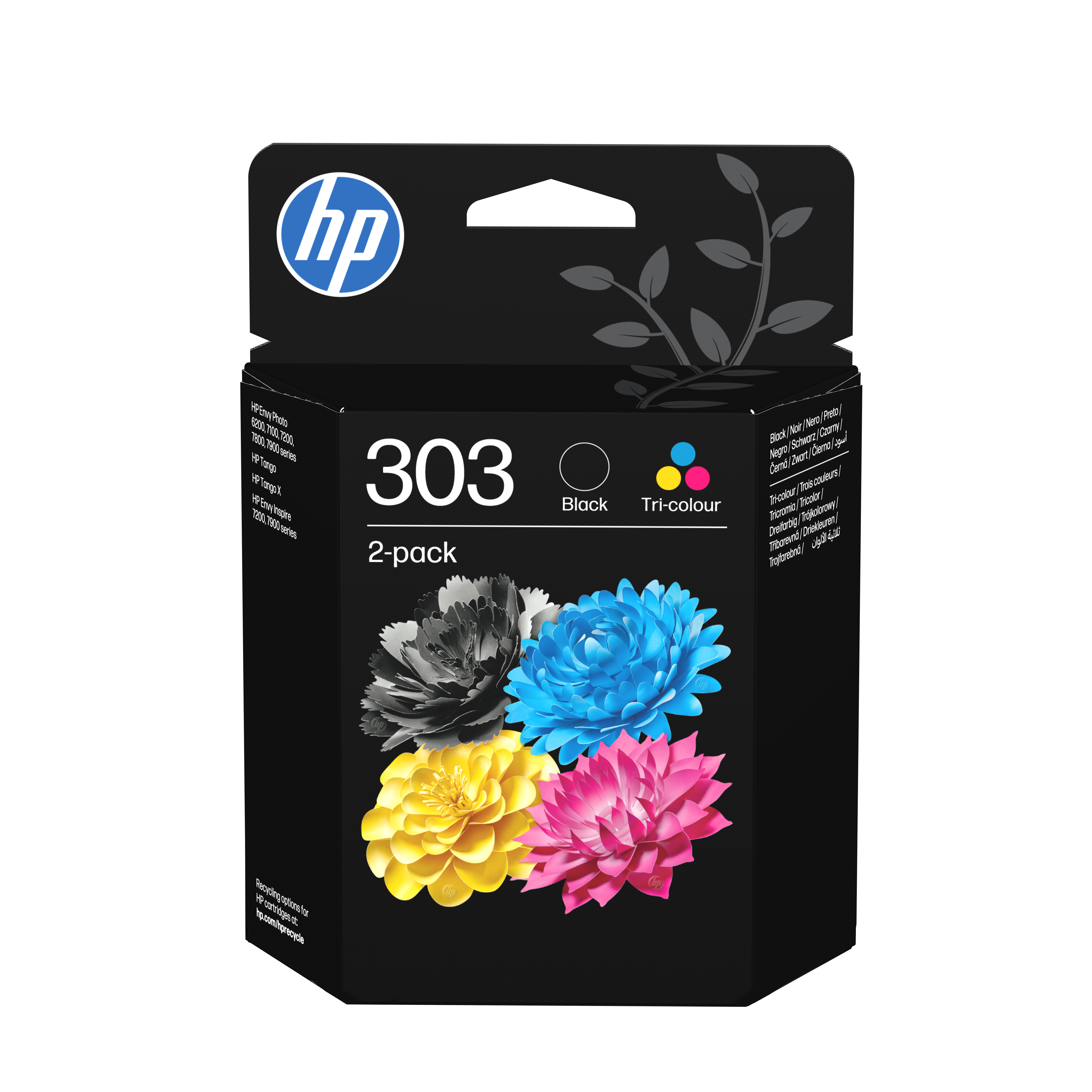 HP 303 Schwarz+Dreifarbig Tintenpatrone