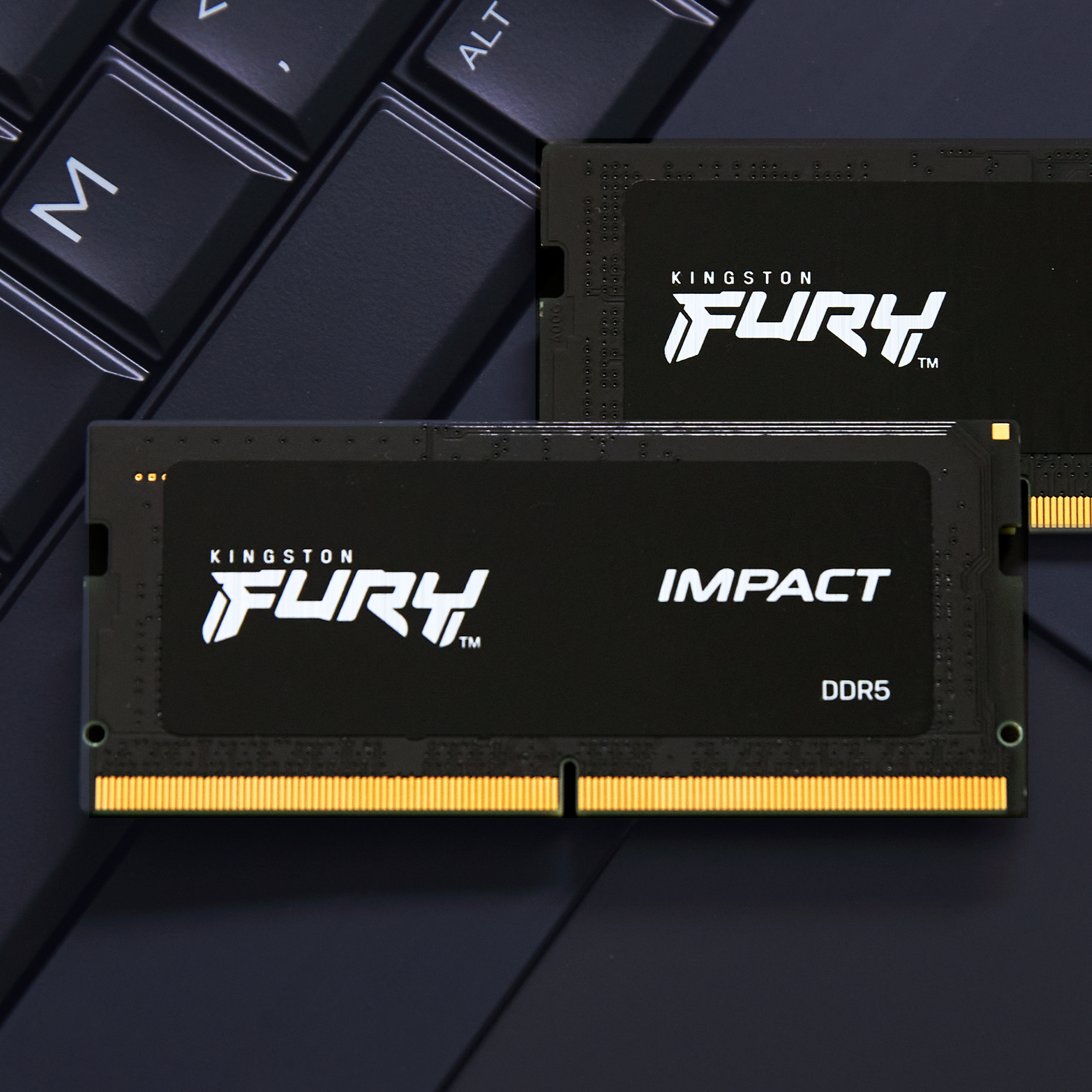 KINGSTON 16GB 4800MT/S DDR5 CL38 SODIMM Kit of 2 FURY Impact