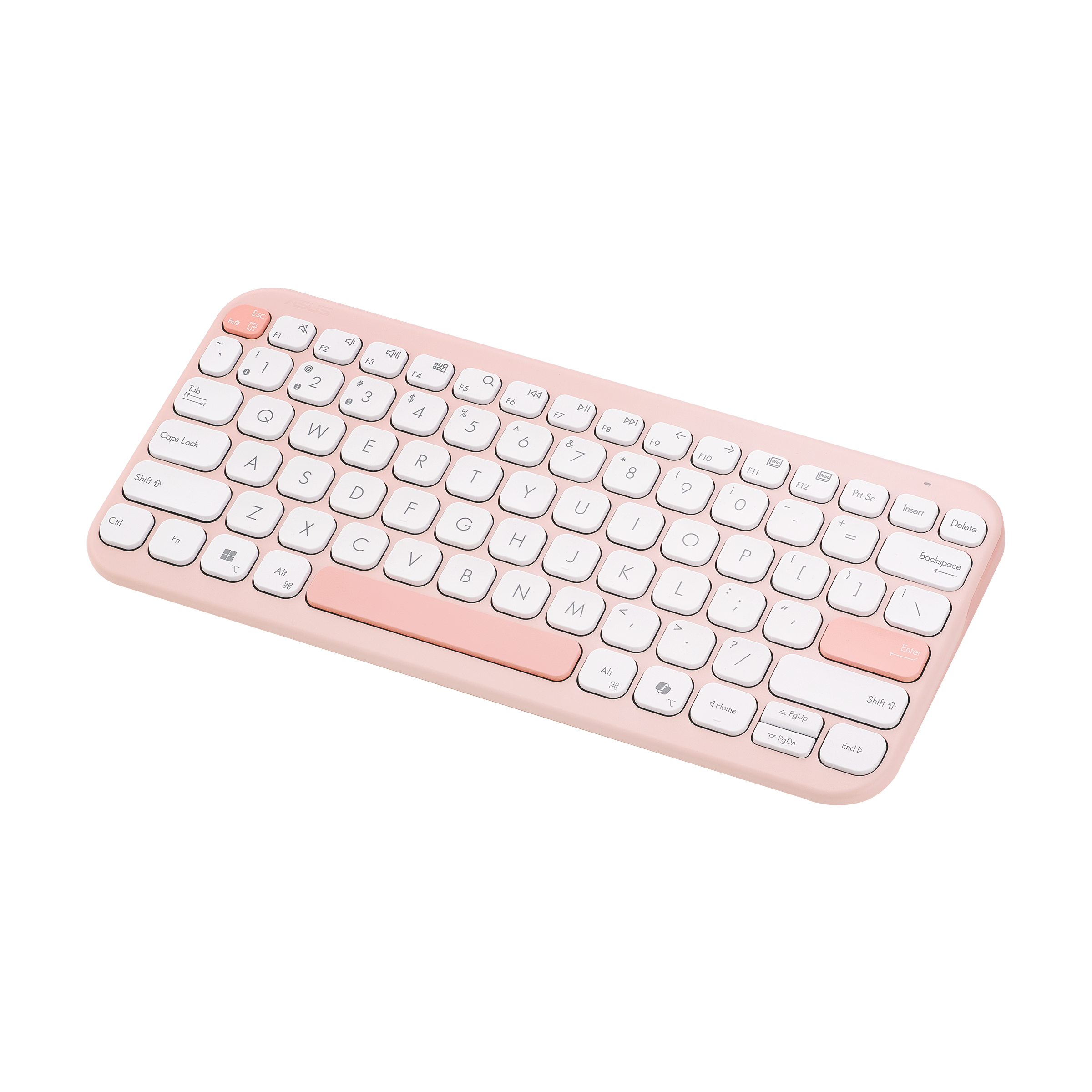 ASUS KW100 Marshmallow Tastatur pink